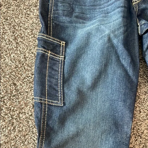 NWOT Ariat Dark Blue Boot Flare Jeans - Picture 4 of 15
